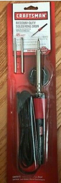 🇺🇸🛠Craftsman® 45-Watt Soldering Iron - Model #: 54042🛠🇺🇸