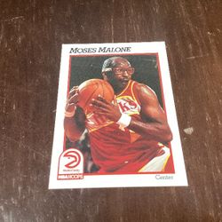 Moses Malone Basketball Card - Great Condition 