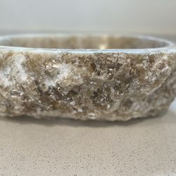 Olive Ateliers Onyx/Quartz Vessel Sink