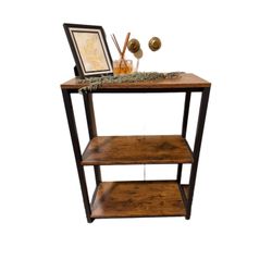 Industrial Book Shelf Sofa Console Table 71” x 32” x 12” (2 available) 