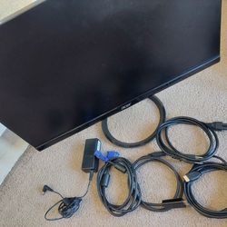 Acer R240HY bidx 23.8-Inch IPS HDMI DVI VGA (1920 x 1080) Widescreen Monitor, Black