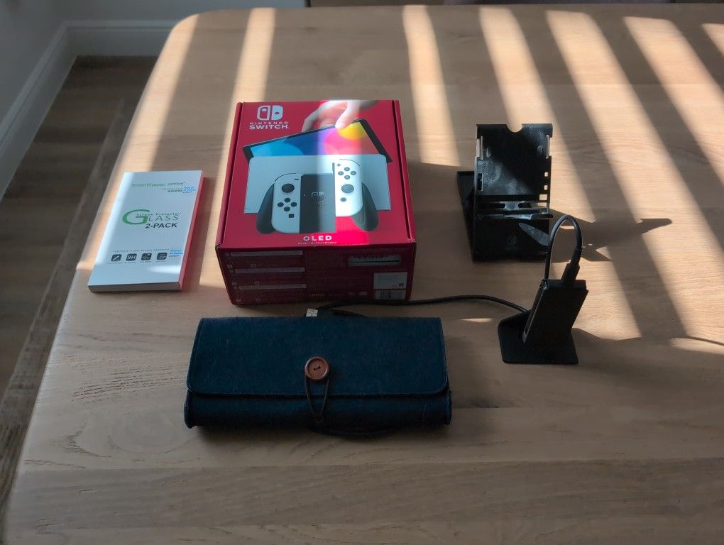 Used Nintendo Switch OLED With Accessories