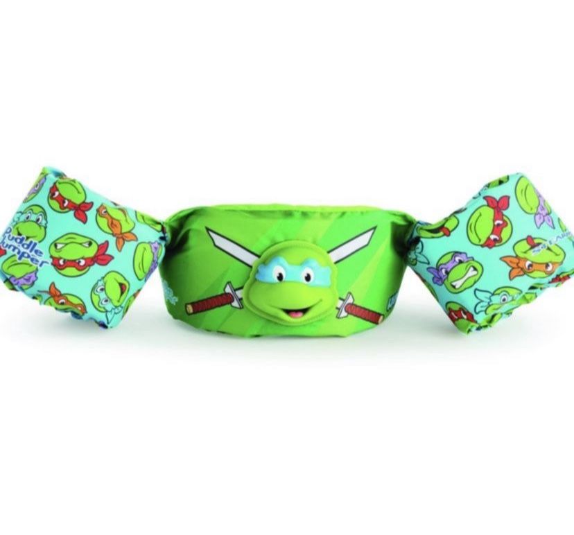 Teenage Mutant Ninja Turtles 3D Puddle Jumper Life Jacket Float