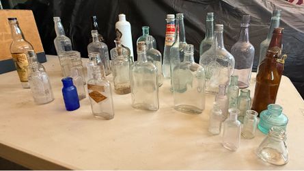 Vintage Glass Bottles