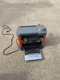 Ridgid 13 inch thickness planer