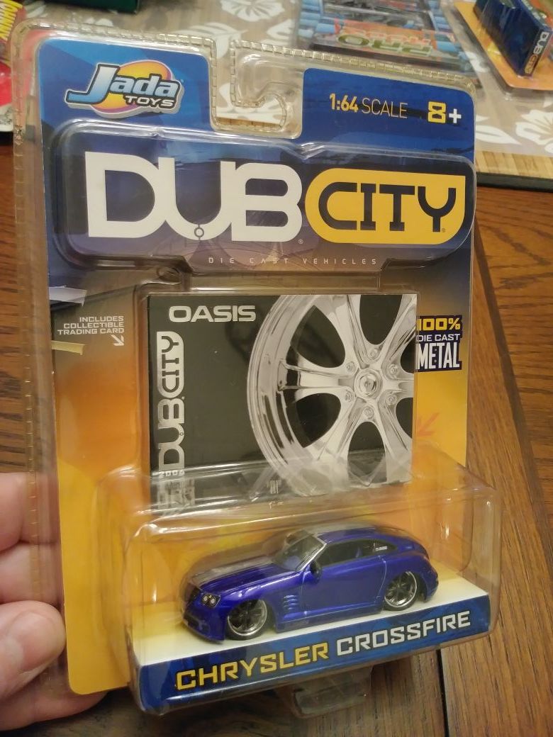 Dub City Chrysler Crossfire Diecast collectible car 1/64 like Hot Wheels Johnny lightning