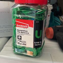 Horseshoe Tile Spacers 