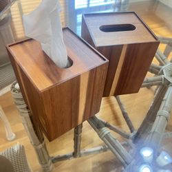 Tissue Cover Wooden Box