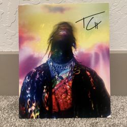 Travis Scott Signed Photo