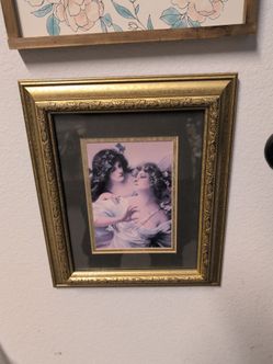 Vintage Victorian Women Portrait Framed Print