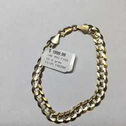 14k Cuban Bracelet
