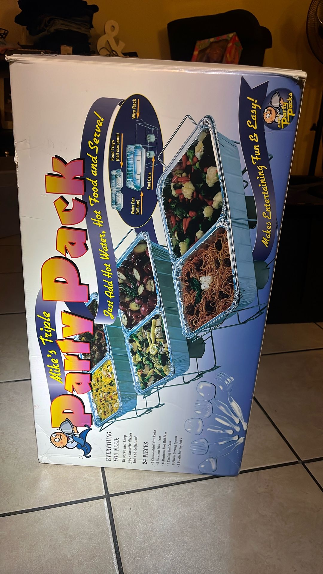 party pack aluminum trays