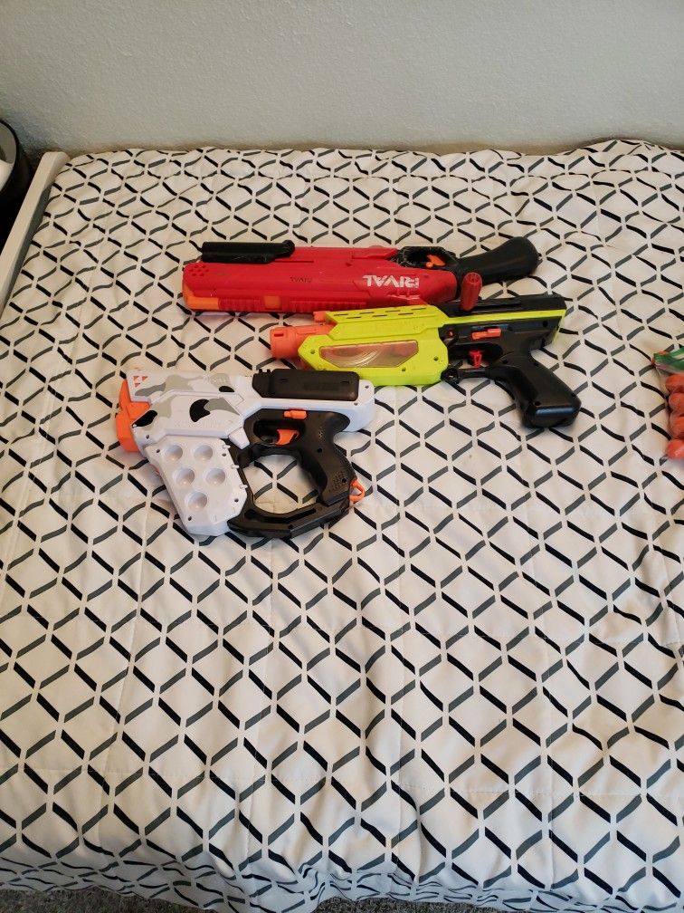Nerf Guns And Bullets