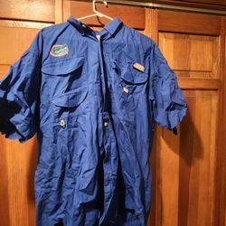 Mens Colombia Gator Shirt Size Xl