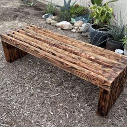 Handmade Wooden Bench