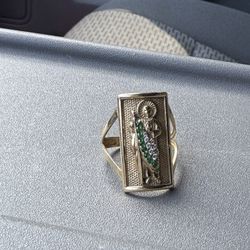 14K San Judas ring 