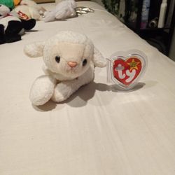  Retired 1996 "Fleece" P.V.C Pellet Filled Beanie Baby 