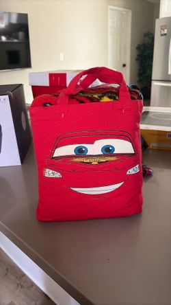 Cars Bag and Throw Set
