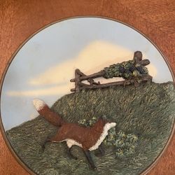 Aesop’s Fables “The Fox And The Grapes” 1979 Plate