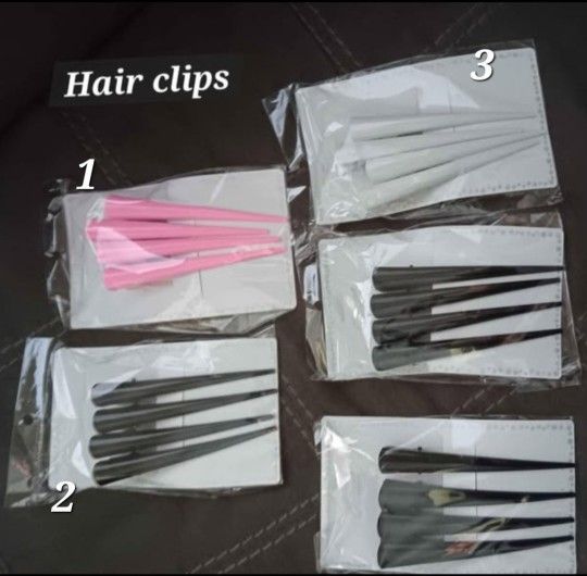 Beak/hair clips claim by number