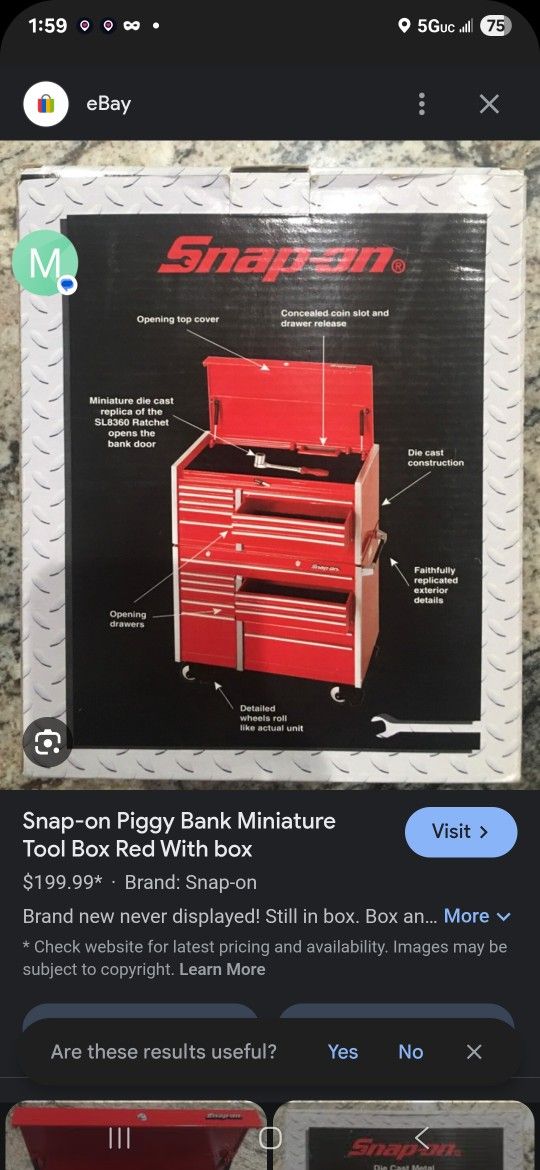 Piggy Bank Rollaway Tool Box