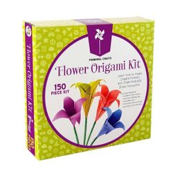 Multicolor Flower Origami Kit 150 Pcs