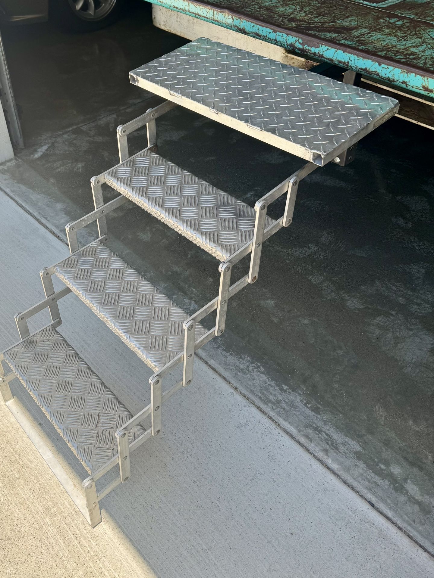 Truck Camper Steps Custom 