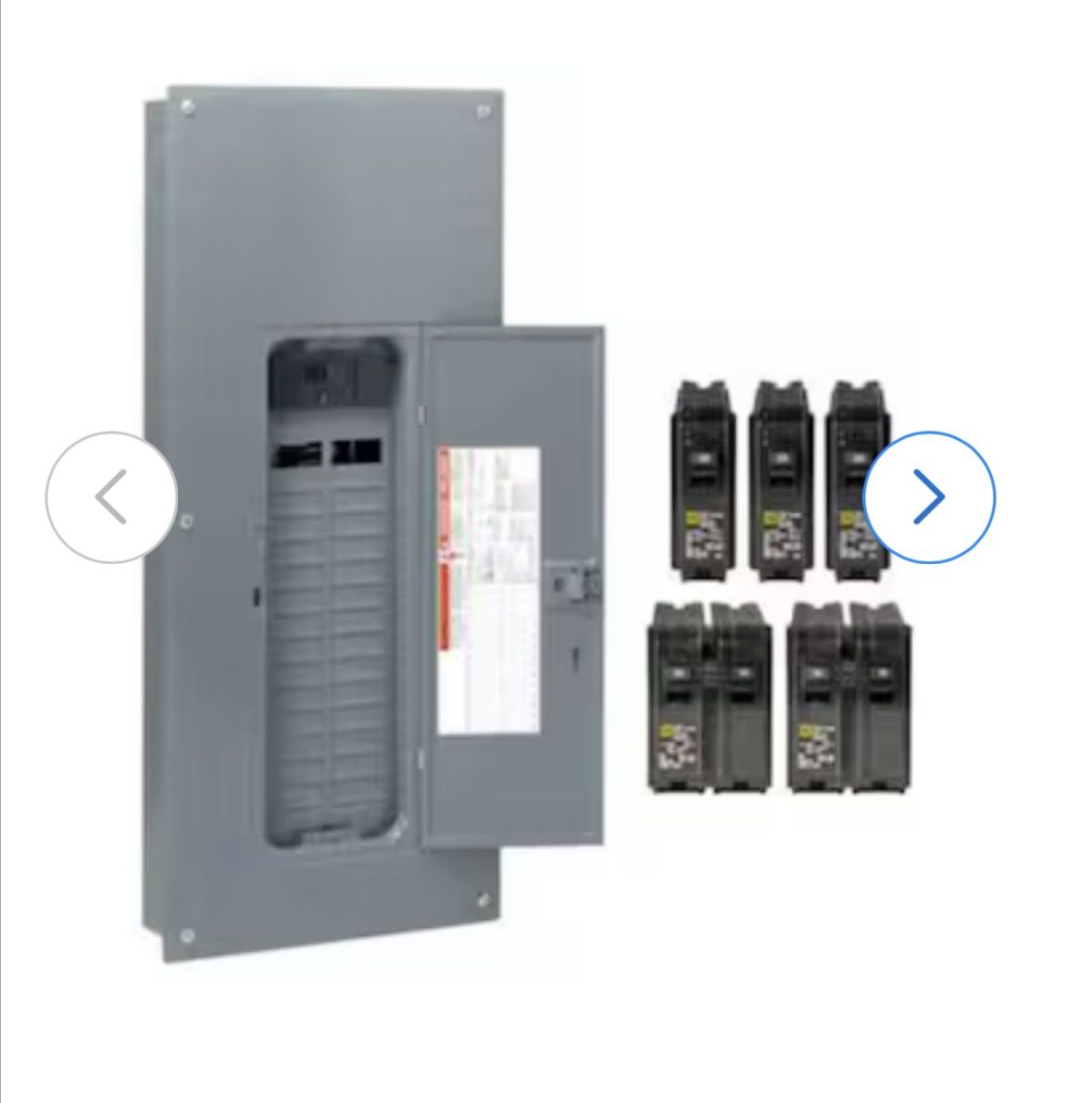 🔌 FOR SALE – Square D Homeline 200-Amp Load Center (Value Pack) 🔌