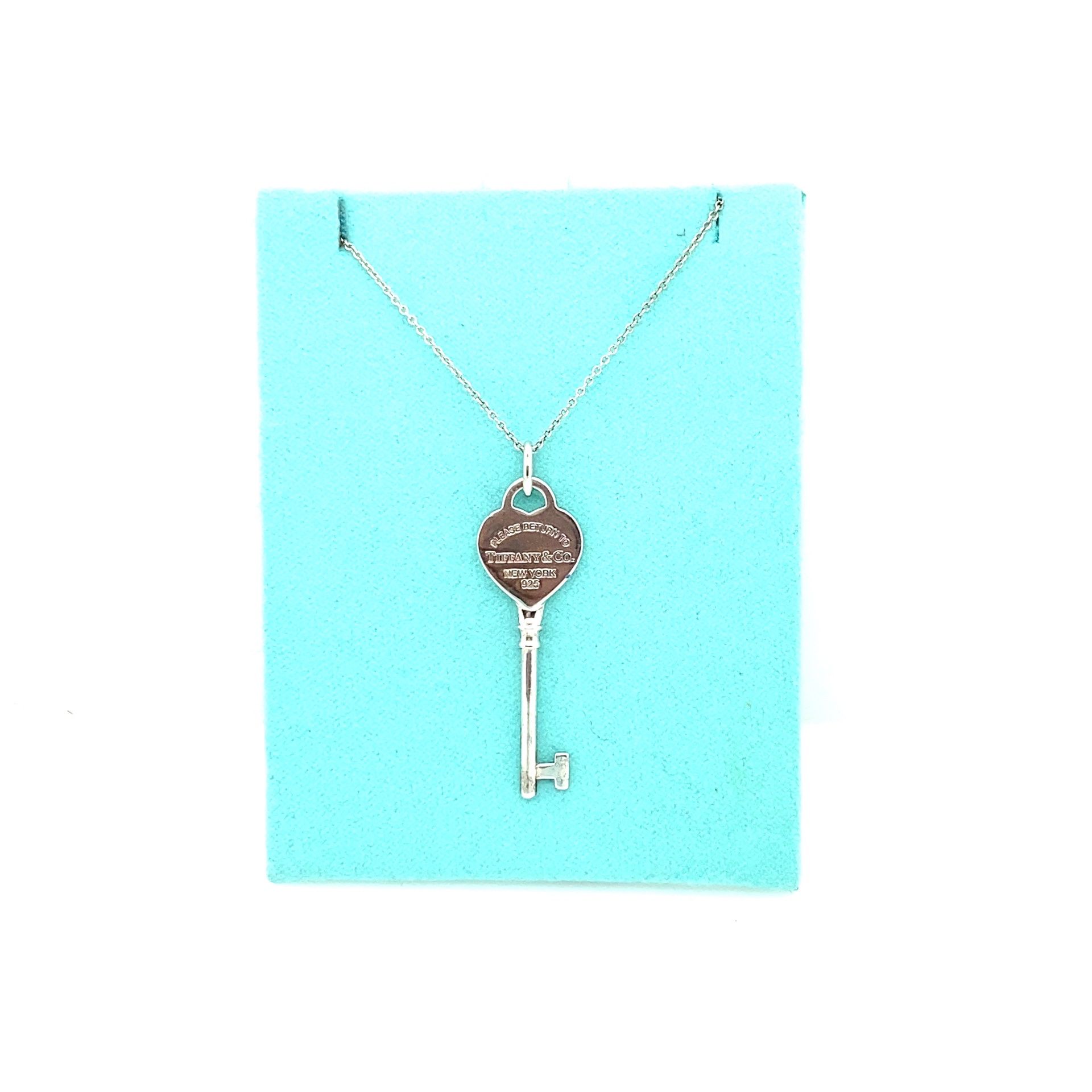 Tiffany And Co. Key Necklace