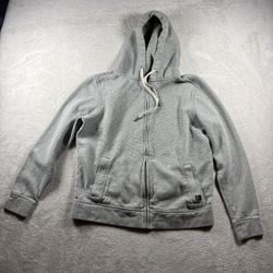 PrAna  Hoodie Men’s S Gray Jacket Zip Up Knit Outdoors Utility Camping #2A