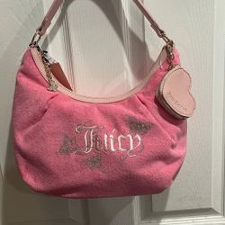 Juicy Couture Butterfly Hobo Shoulder Bag