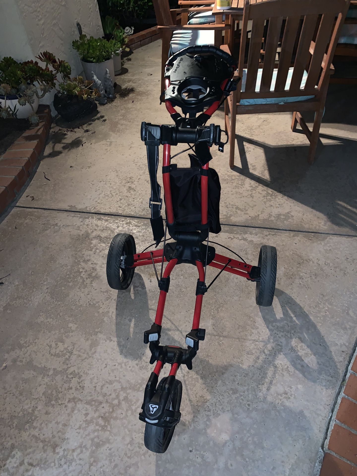 Bag Boy Triswivel Golf Push Cart for Sale in Encinitas, CA OfferUp