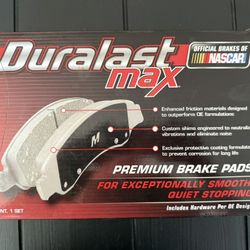 Duralast Max Brake Pads!