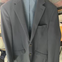 Men’s Size 38R Blazer Jacket Navy Blue
