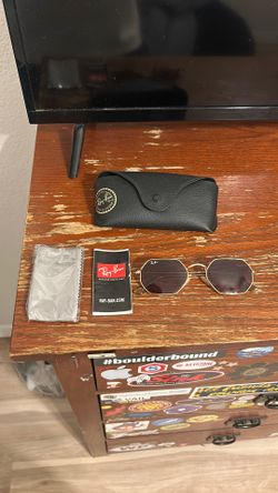 Ray Bam Octagonal Sunglasses (brand new)