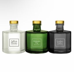 Brand New Costco Bellevue Geo Reed Diffuser Set 6oz, 3-pack
