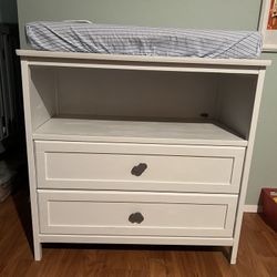 Changing Table Plus Drawers