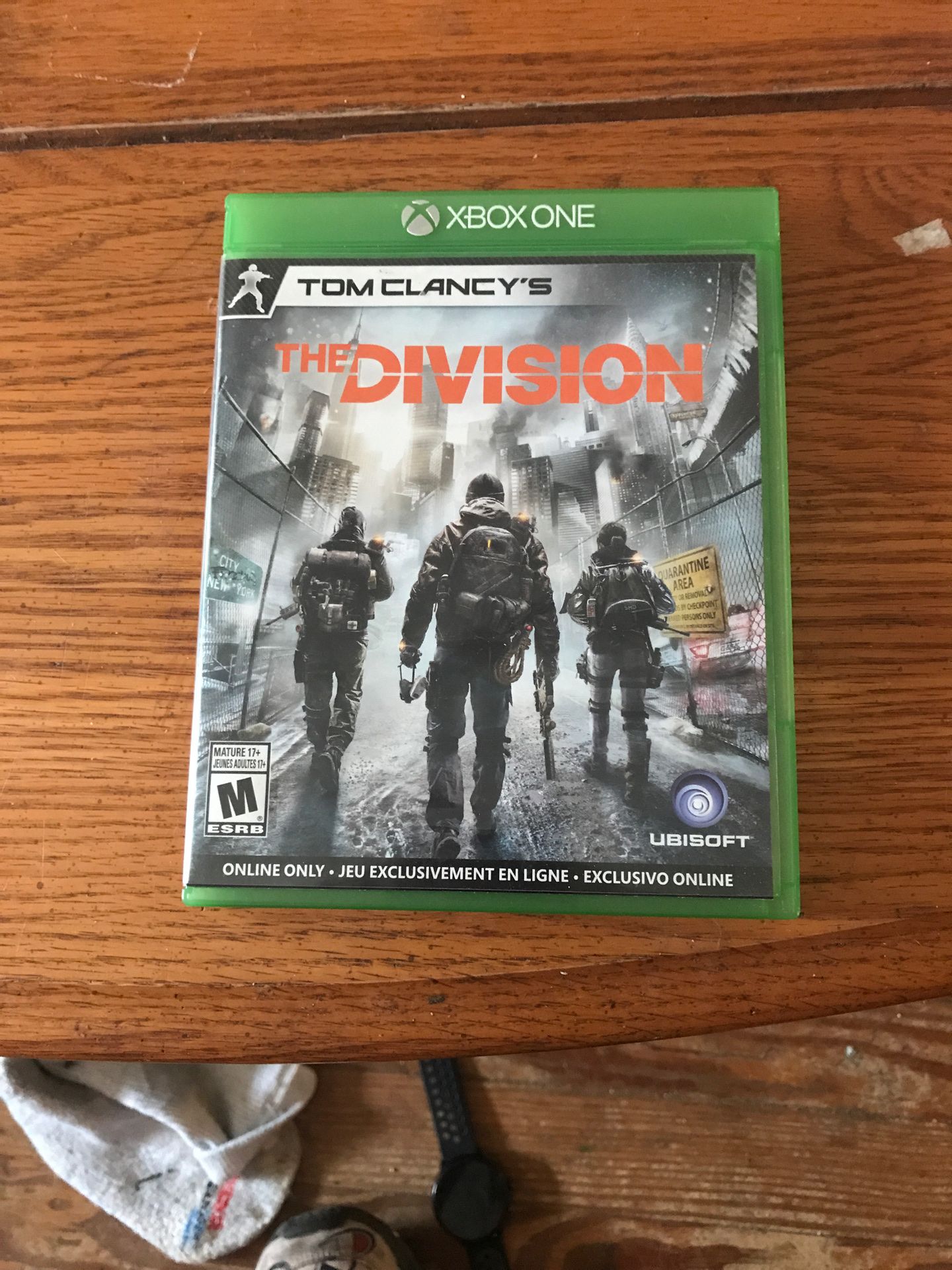 The DIVISION Xbox one game