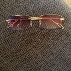 Cartier Glasses/shades Rose Gold Lenses 