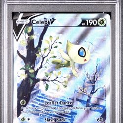 Pokémon Fusion Strike Celebi PSA 10 Special Illustration Rare
