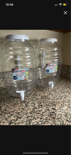 Beverage Jars for Sale. Take both for $30.