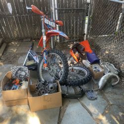 2002 KTM 125sx Full Part Out 