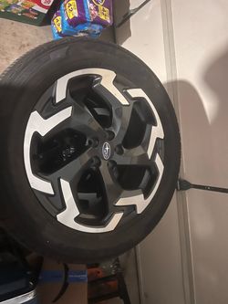Subaru oem wheels and tires