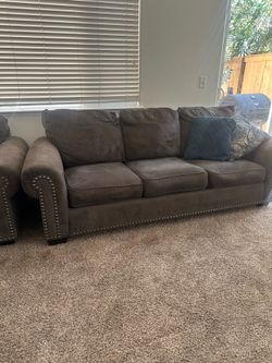 Love seat and sofa bed. 140 obo