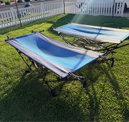 2 Costco Folding Hammock Lounge Chairs – $80 for Both