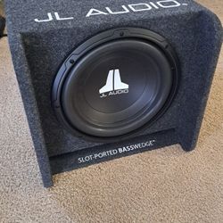 12" JL Audio Sub And Box