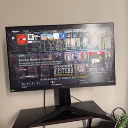 LG Ultra gear monitor and razer lavithan gaming sound bar