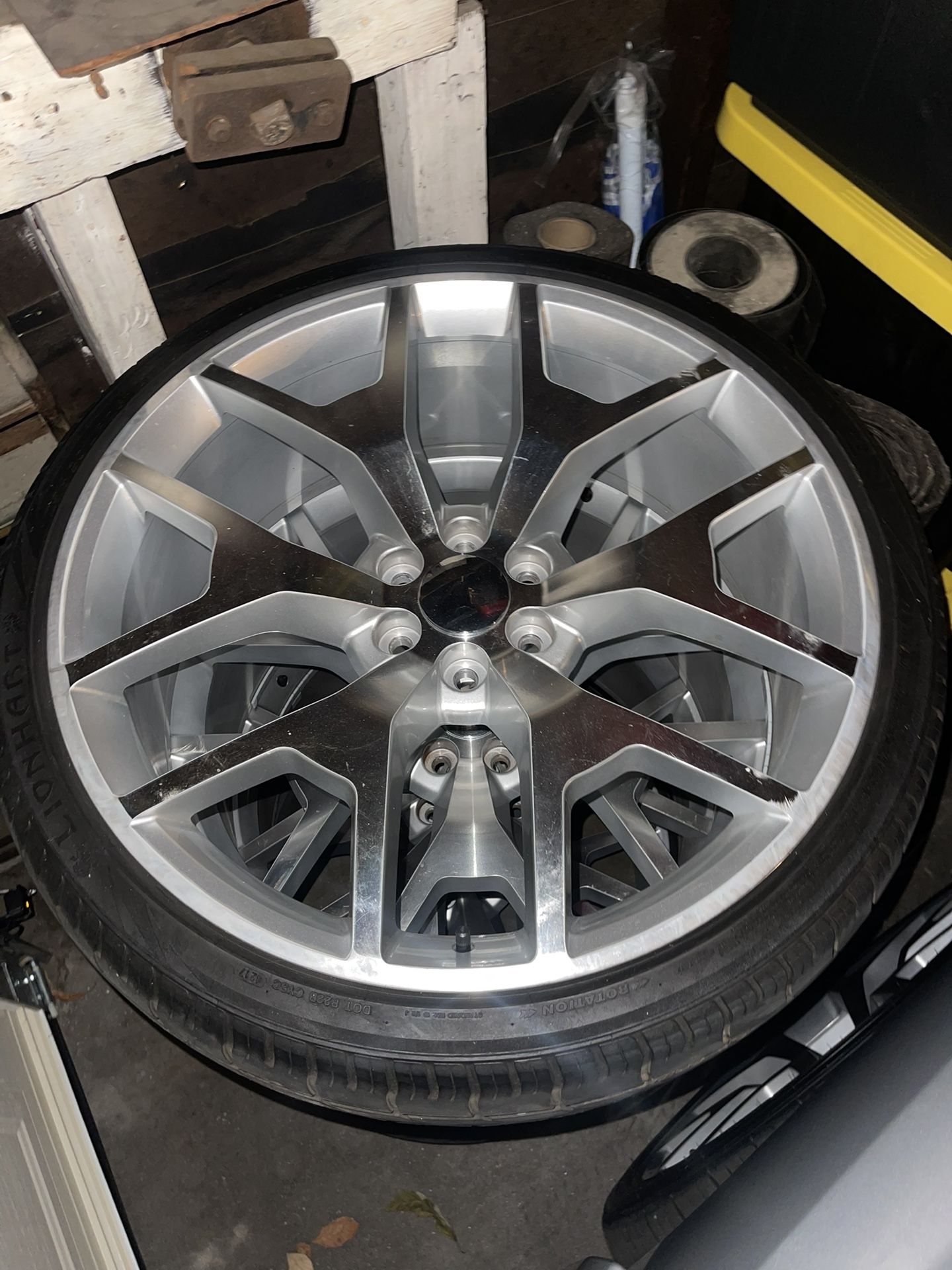 26” inch machine silver Rims for Sale in Long Beach, CA - OfferUp