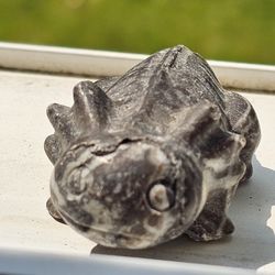 🌊 SHELL STONE AXOLOTL #158 – 2” OF MYSTICAL AQUATIC VIBES – LOCAL PICKUP ONLY, CLEVELAND OH 🌊