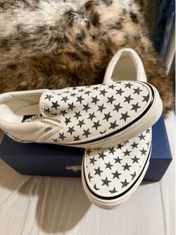 Vans Lx Classic Premium Star print Slip on Shoes